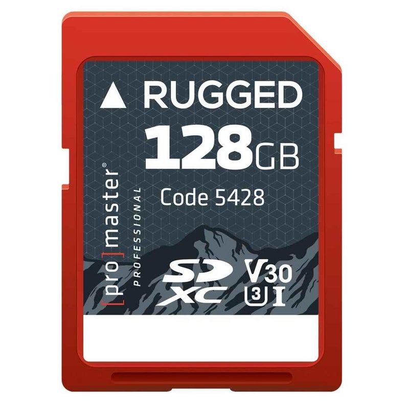 ProMaster SDXC 128GB Ruggedâ„¢ Memory Card UHS-I, (Model 5428) - Image 1